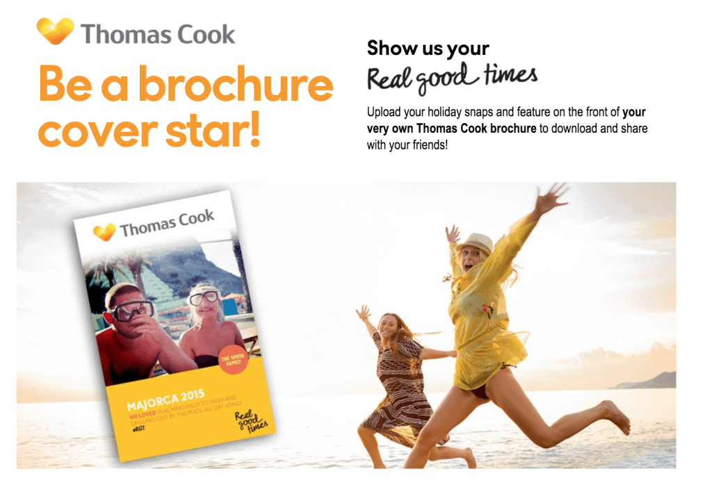 be a brochure cover star