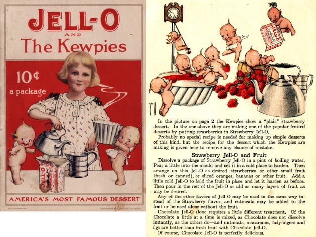Content Marketing from 1904 - Jell-o Recipe Books